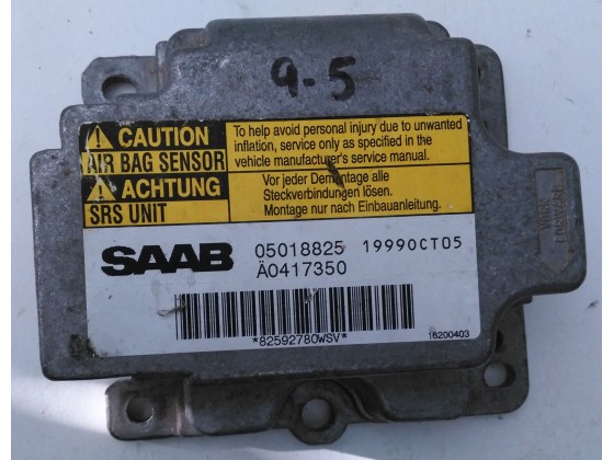 Centralina Airbag Saab 9.5 ca165